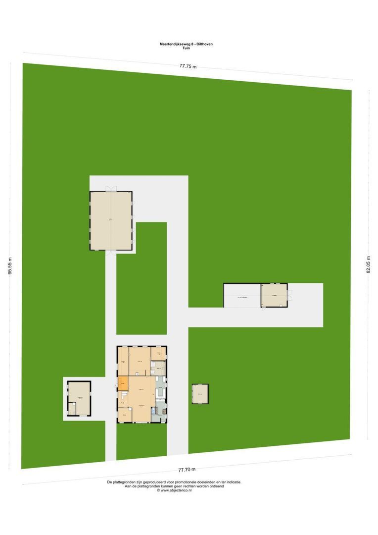 Maartensdijkseweg 8, Bilthoven plattegrond-8