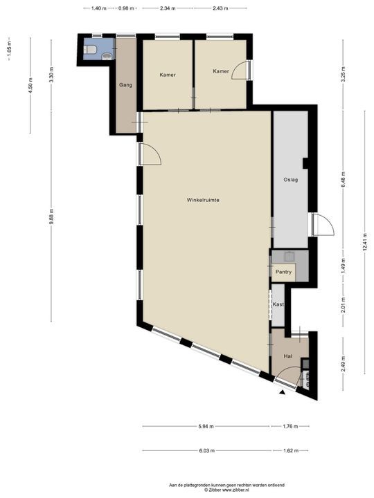 Aalsumerpoort 10, Dokkum plattegrond-12