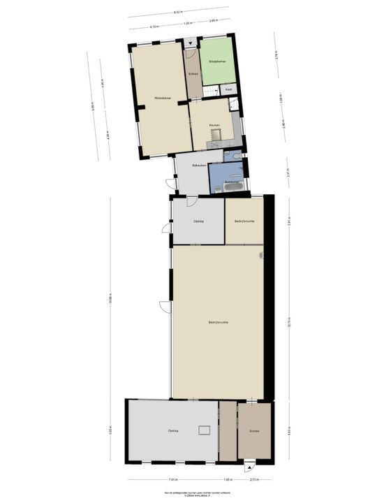 Haadwei 59 59A, Damwald plattegrond-31