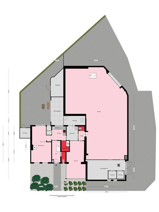 De Lyts Ein 7, Easternijtsjerk plattegrond-32