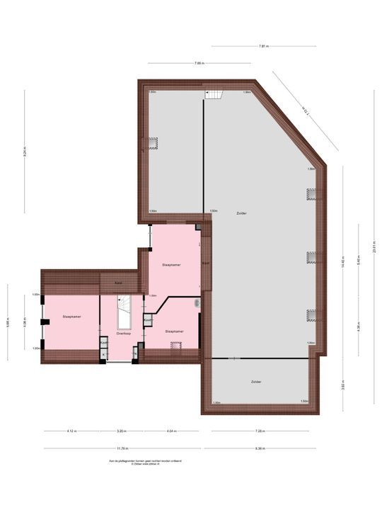 De Lyts Ein 7, Easternijtsjerk plattegrond-32