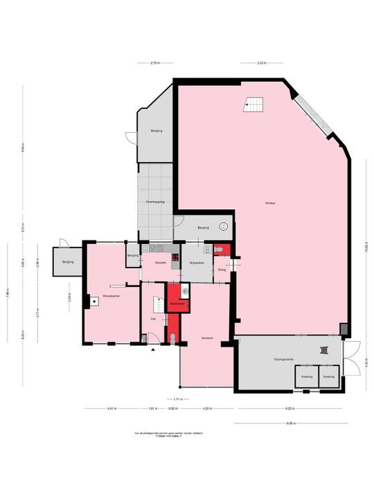 De Lyts Ein 7, Easternijtsjerk plattegrond-32
