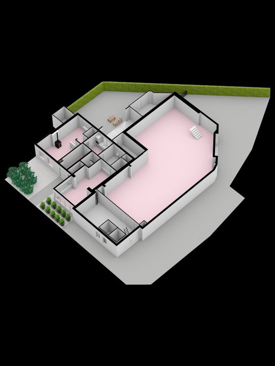 De Lyts Ein 7, Easternijtsjerk plattegrond-32