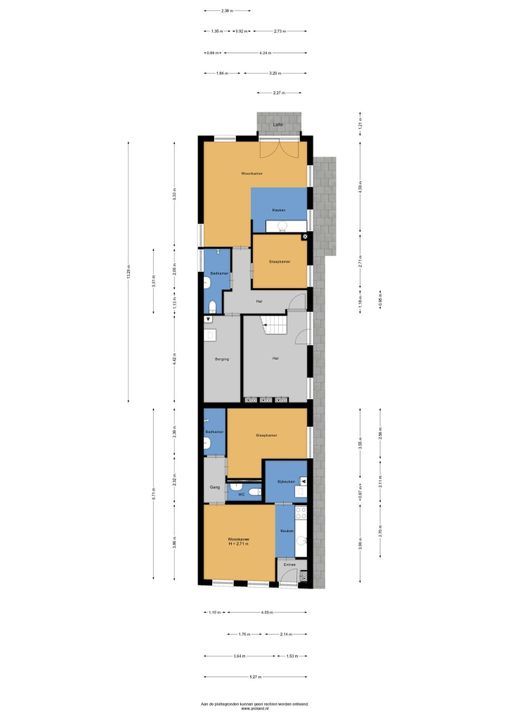 Legeweg 29, Dokkum plattegrond-36