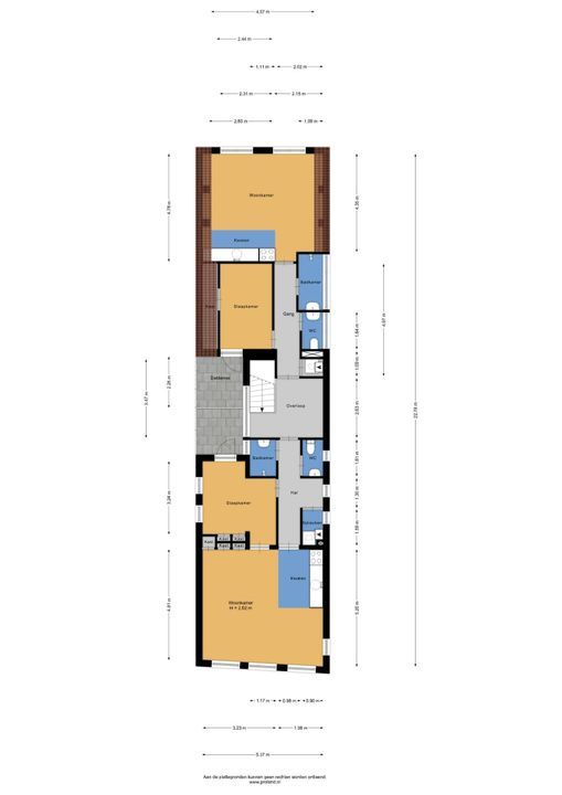 Legeweg 29, Dokkum plattegrond-36