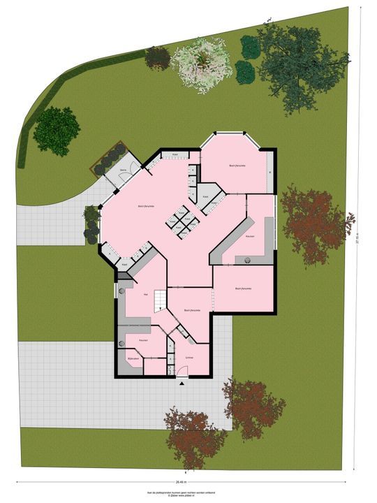 Ferlinge Stasjonsstrjitte 108, De Westereen plattegrond-20