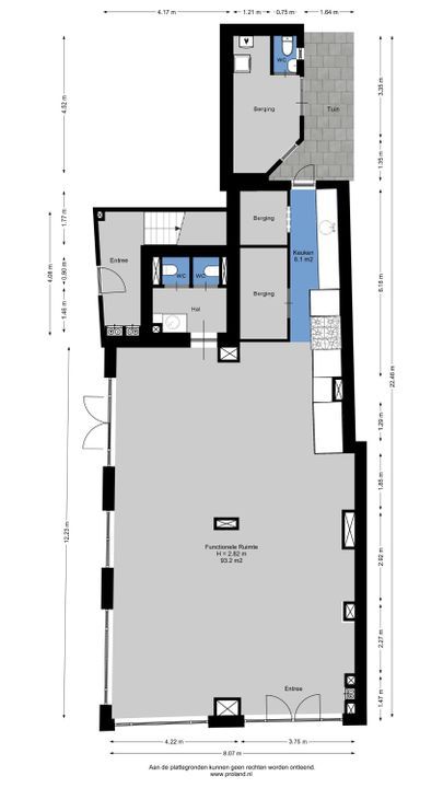 Hoogstraat 22, Waagstraat 2 & 2a 0 ong, Dokkum plattegrond-32