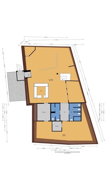 Oranjewal 38, Dokkum plattegrond-28