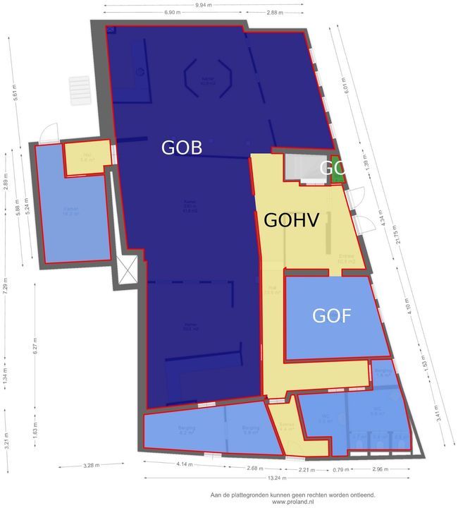 Oranjewal 38, Dokkum plattegrond-28