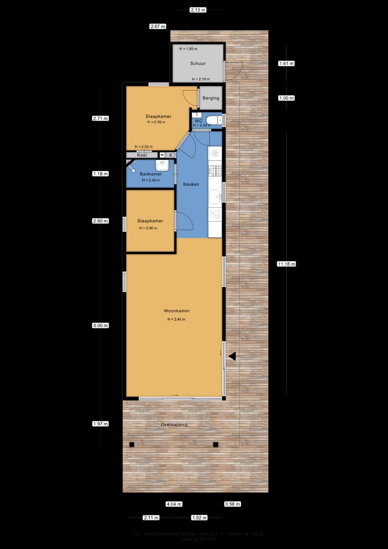 De Punt 1 0 ong, Lauwersoog plattegrond-2