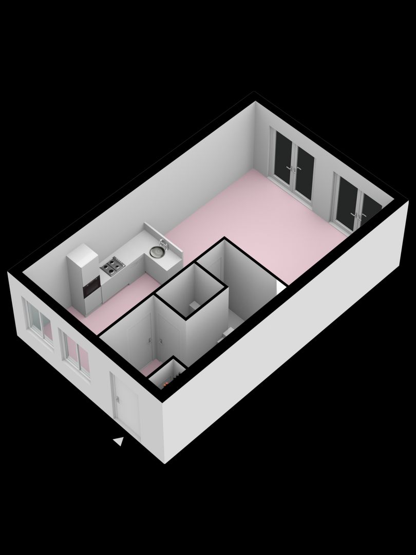 Suderskâns 34 423, Eanjum plattegrond-7