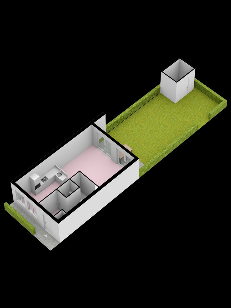Suderskâns 34 423, Eanjum plattegrond-5