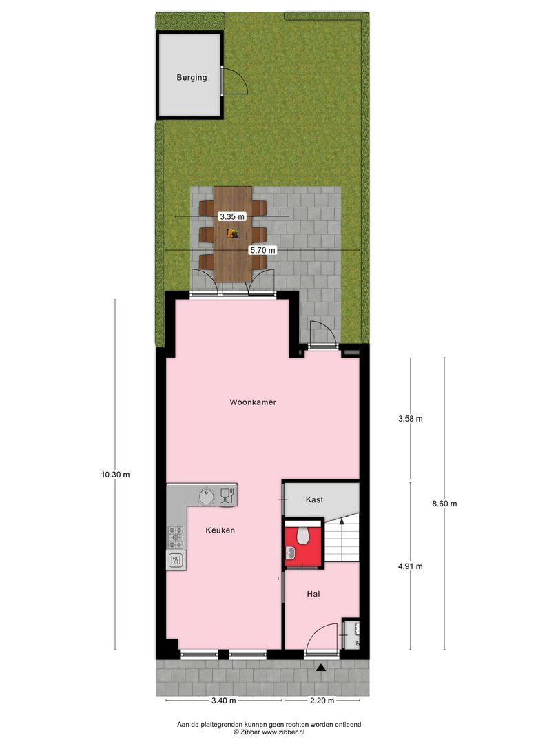 Easterskâns 7 228, Eanjum plattegrond-0
