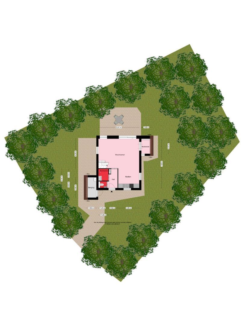 De Rug 3 35, Lauwersoog plattegrond-0