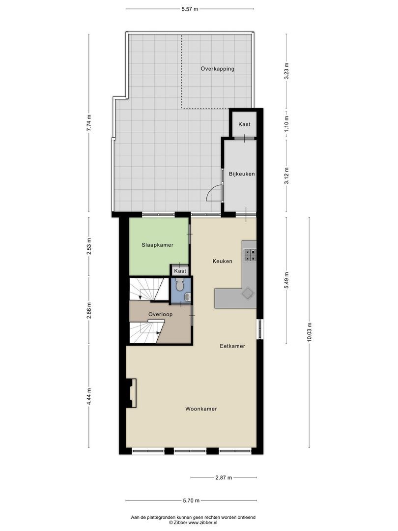 Nauwstraat 6, Dokkum plattegrond-1