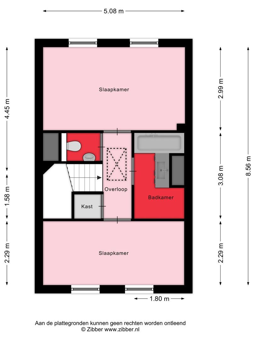 Noarderskâns 2 119, Eanjum plattegrond-2