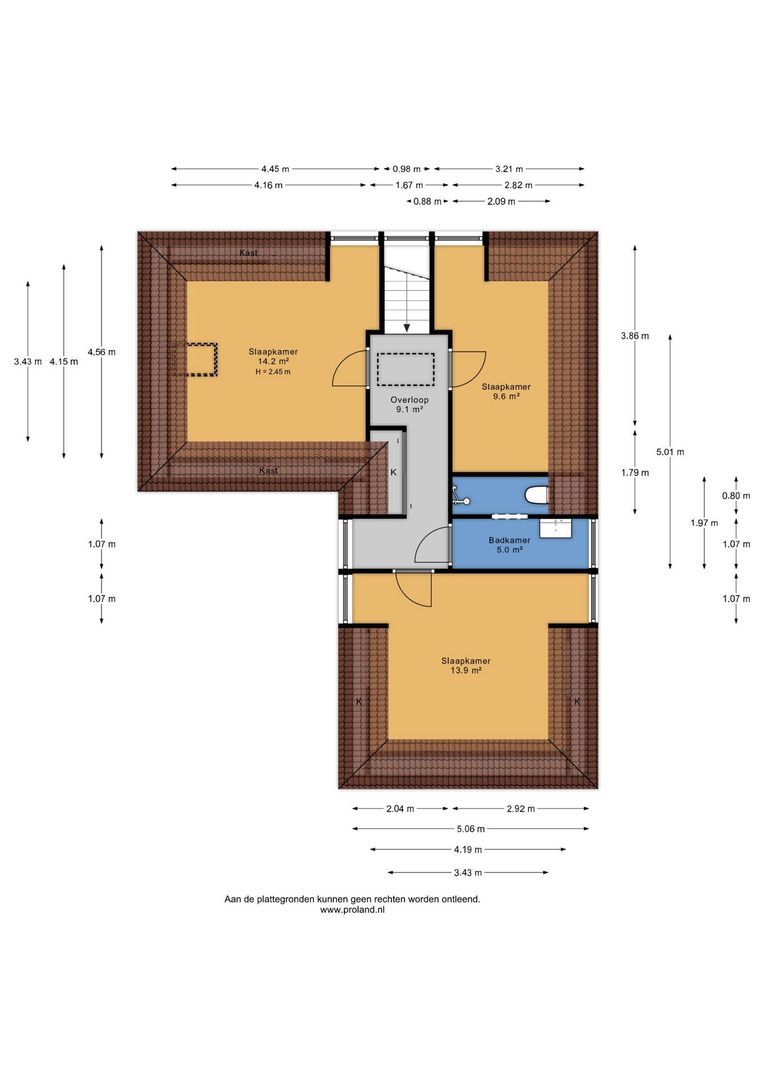 Badweg 16, Schiermonnikoog plattegrond-2
