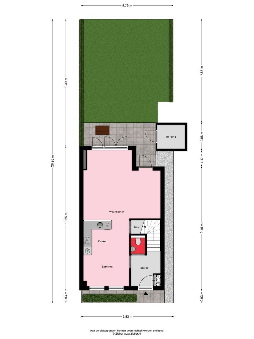 Easterskâns 29 212, Eanjum plattegrond-0