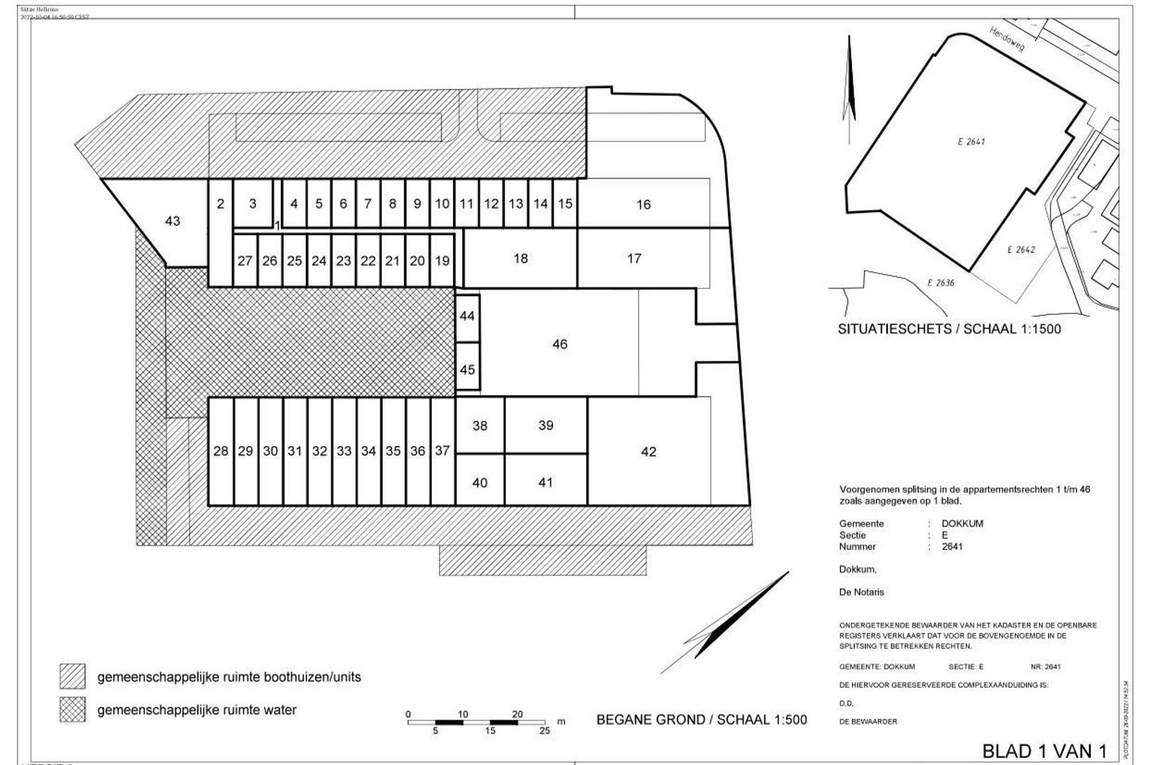 Hendoweg 0 ong, Dokkum plattegrond-0