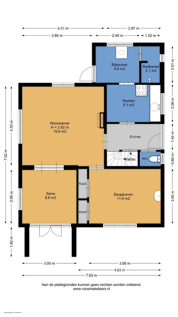 van Westerholtlaan 1, Schiermonnikoog plattegrond-1