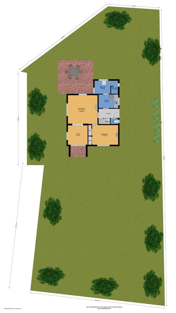 van Westerholtlaan 1, Schiermonnikoog plattegrond-0
