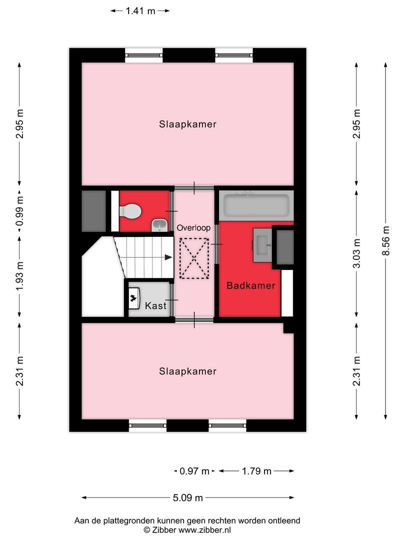 Suderskâns 24 414, Eanjum plattegrond-2