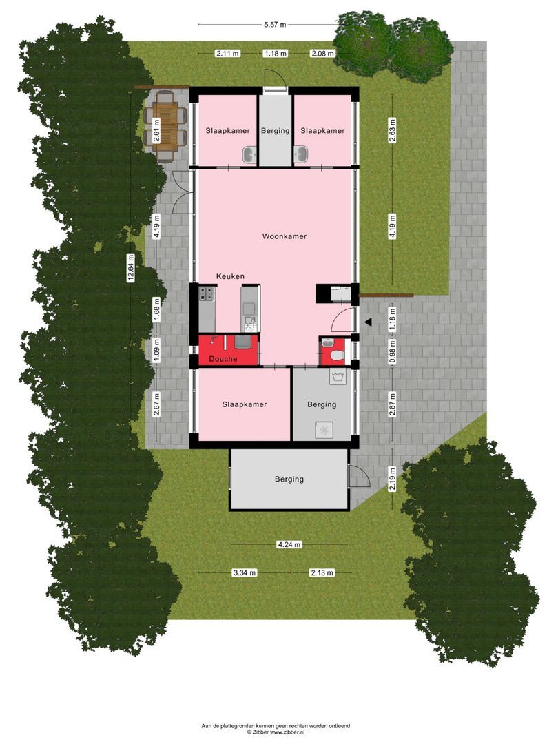 Rijspolder 46, Schiermonnikoog plattegrond-1