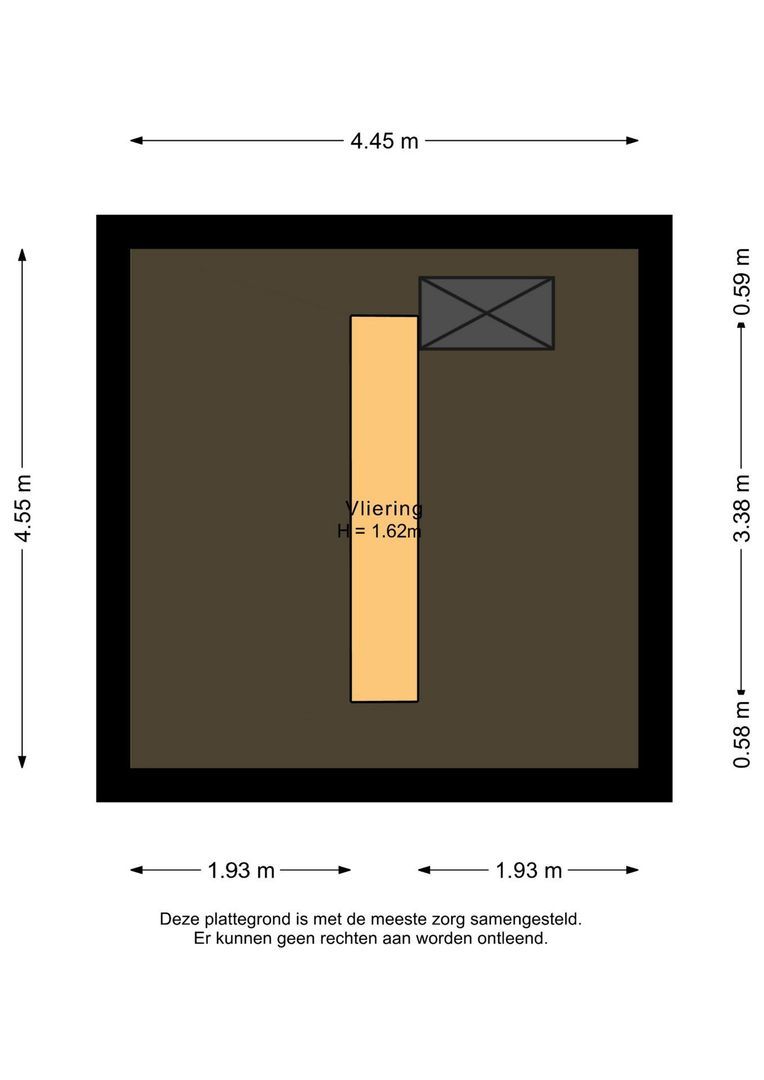 Legeweg 37, Dokkum plattegrond-3