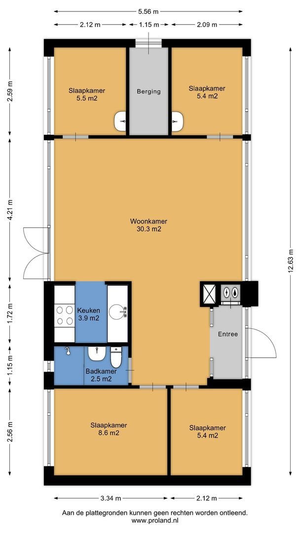 Rijspolder 116, Schiermonnikoog plattegrond-0