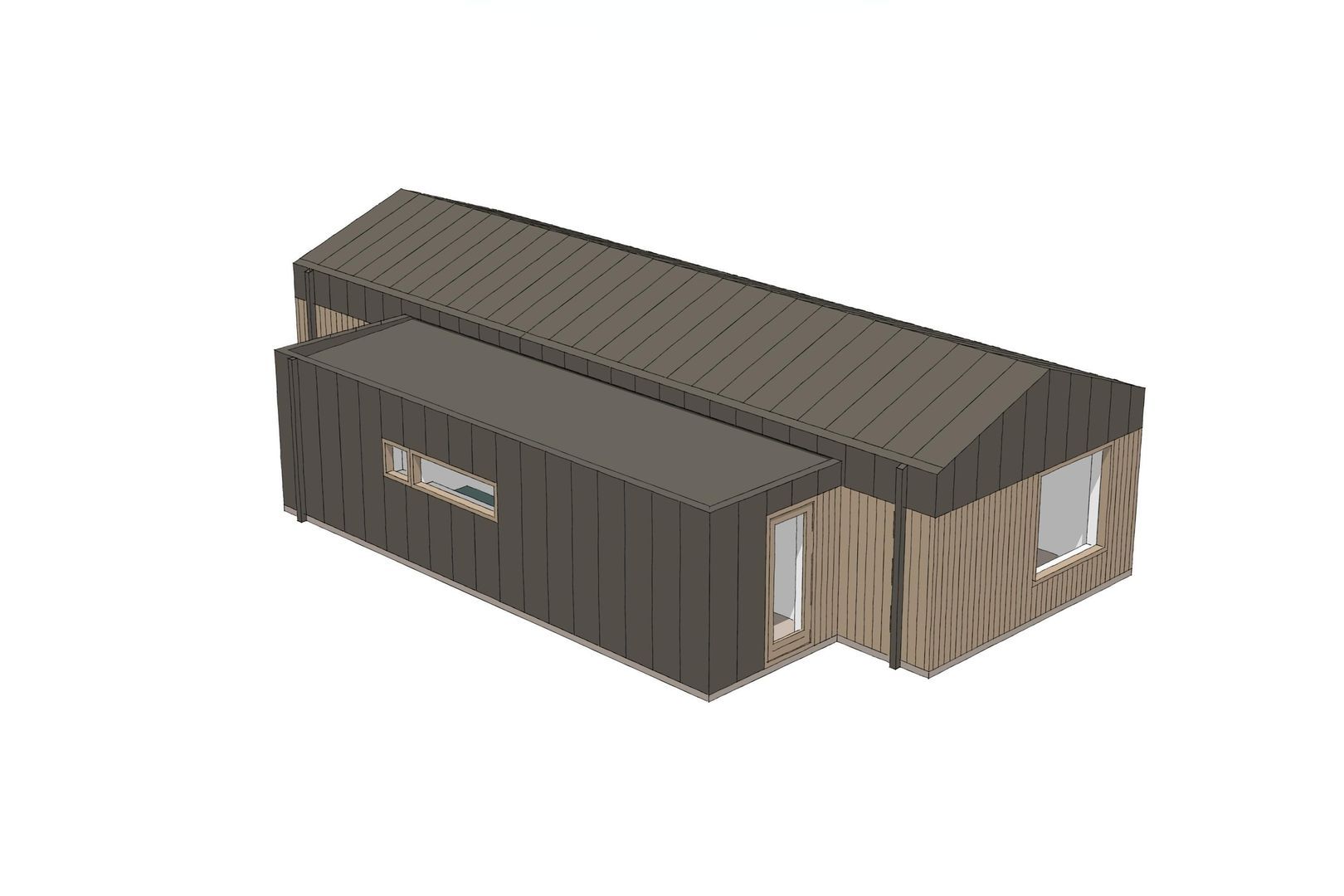 Plywood Block Building 1 0 ong, Dokkum foto-8