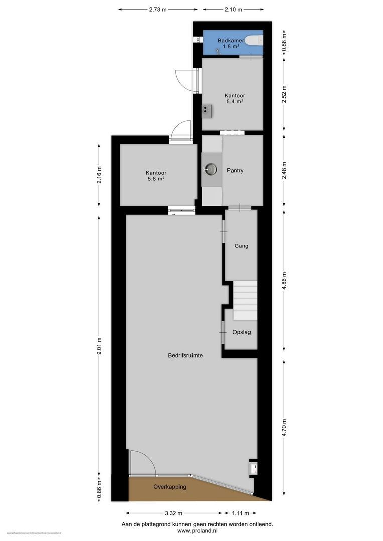 Nauwstraat 10, Dokkum plattegrond-0
