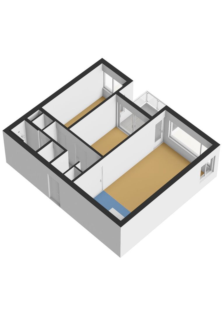 Badweg 68, Schiermonnikoog plattegrond-2