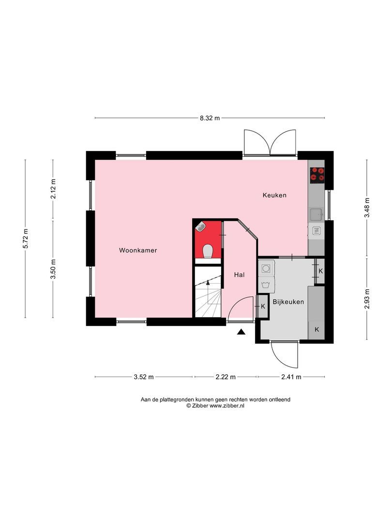 De Slinke 16, Burdaard plattegrond-1