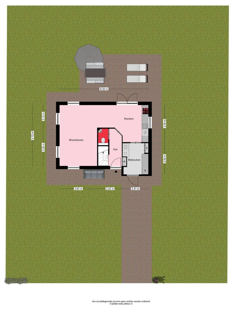 De Slinke 16, Burdaard plattegrond-0
