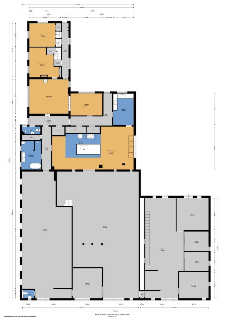 Garewei 1, Ljussens plattegrond-0