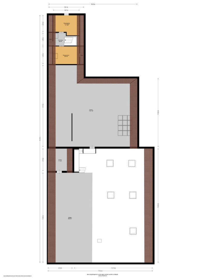 Garewei 1, Ljussens plattegrond-1