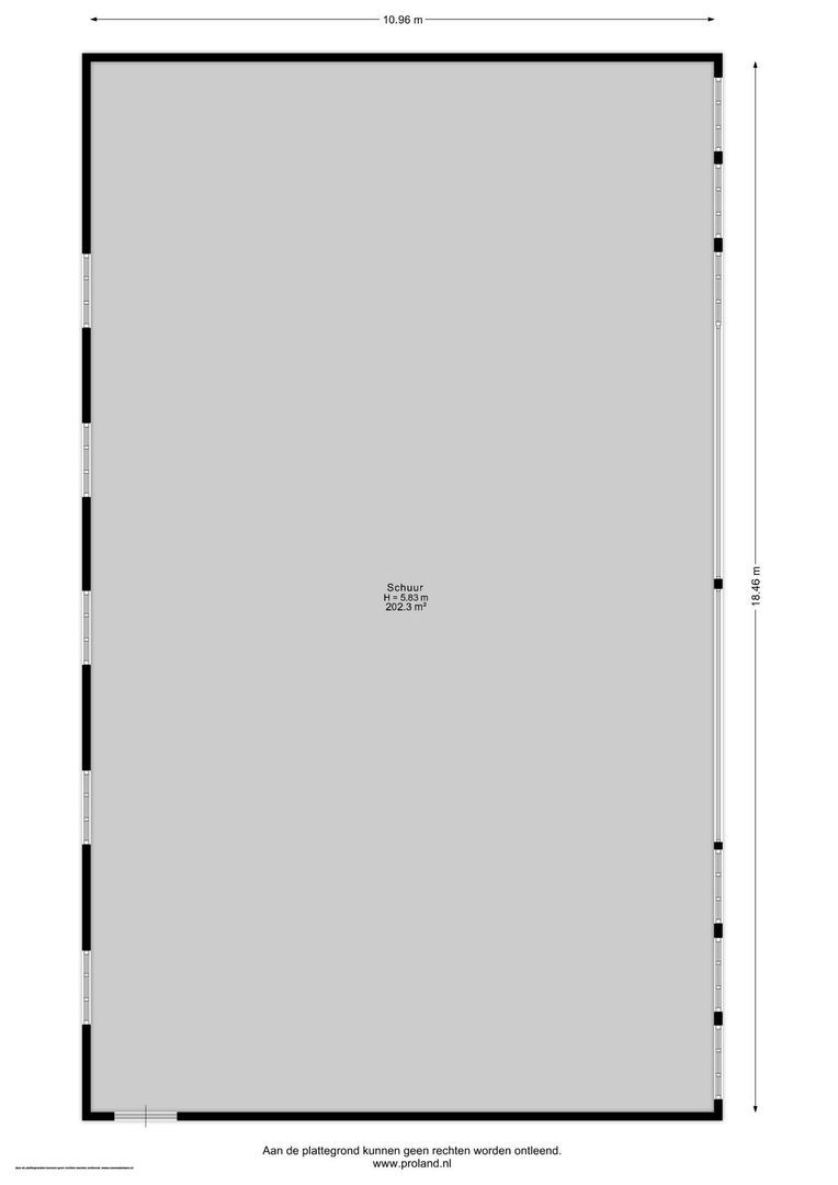 Garewei 1, Ljussens plattegrond-3