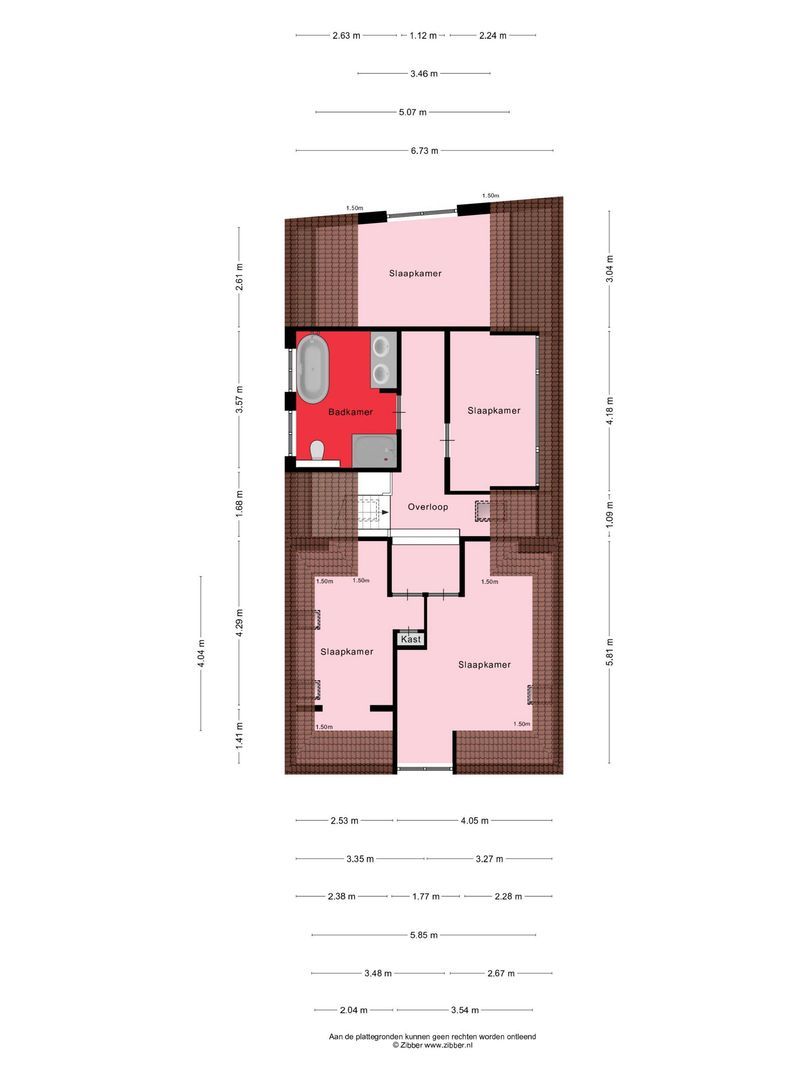 Voorstraat 25, Blije plattegrond-2