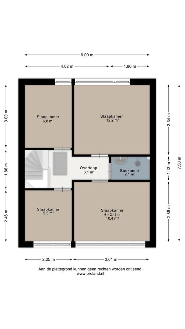 Stiemsterwei 22, Eanjum plattegrond-1