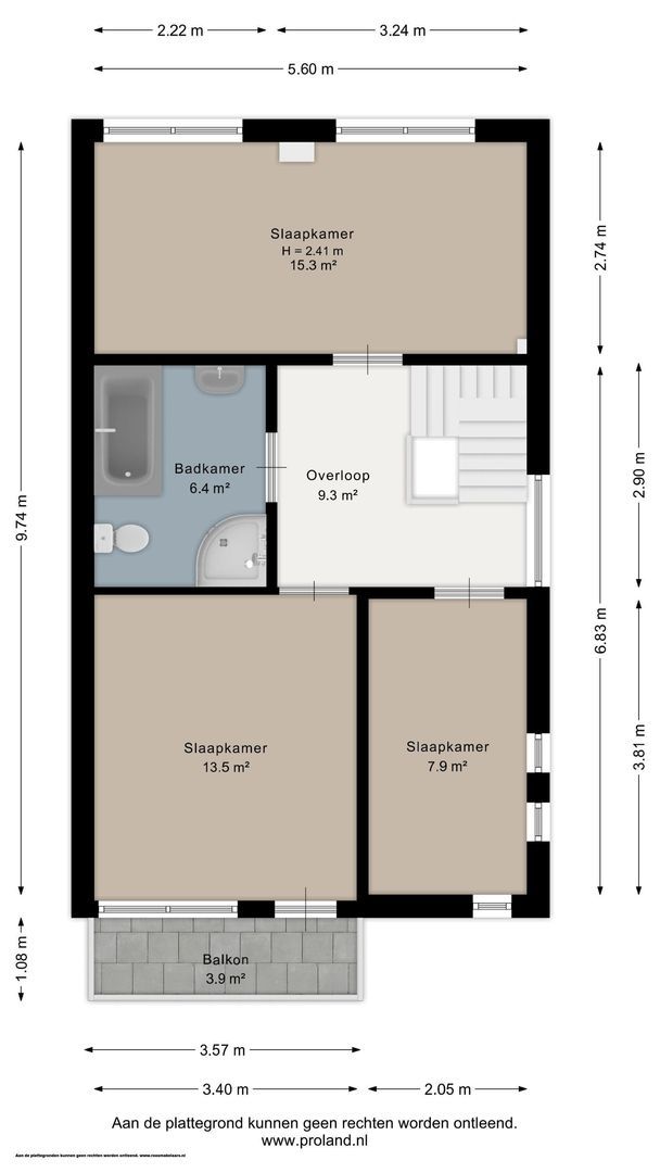 Gen. J.P. Gauthierlaan 6, Dokkum plattegrond-1