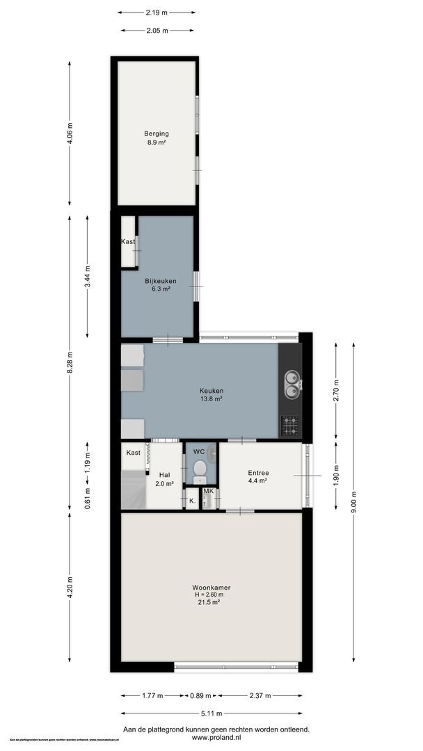Keatsbuorren 6, Nes plattegrond-2