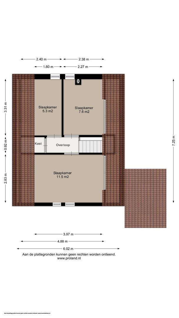 De Rug 3 91, Lauwersoog plattegrond-1