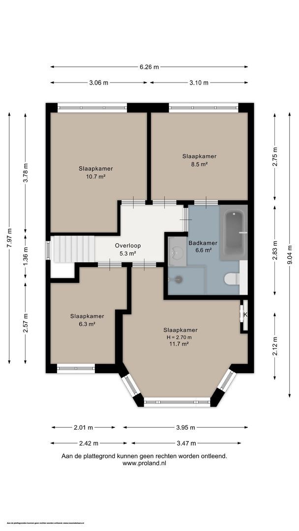 Stationsstraat 28, Ferwert plattegrond-1