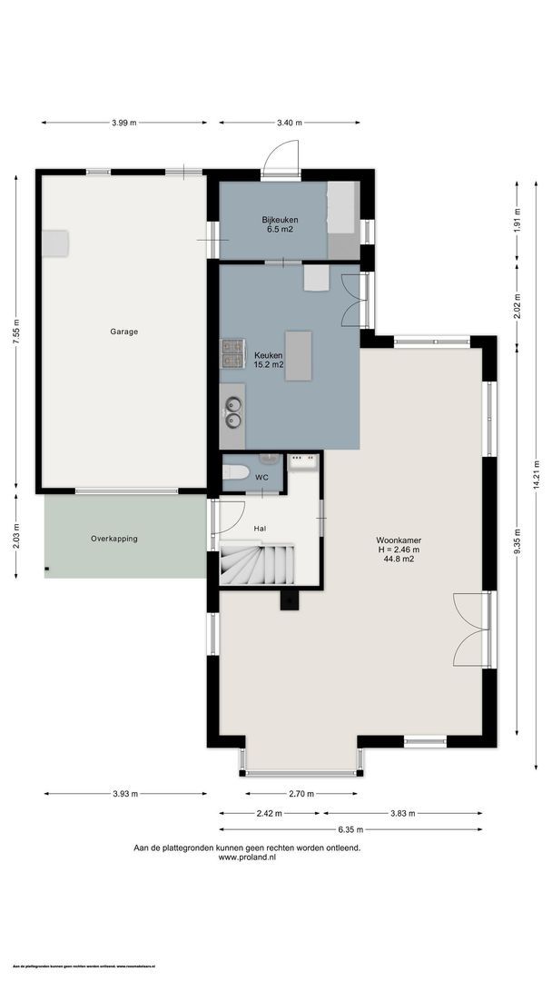 It Skûtsje 14, Mitselwier plattegrond-0