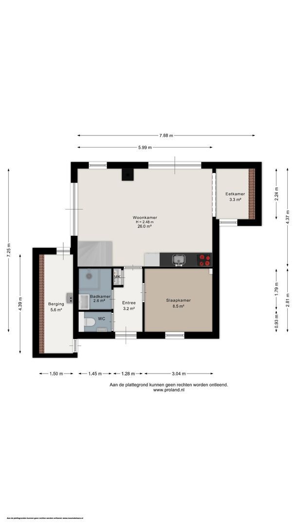De Rug 3 83, Lauwersoog plattegrond-0