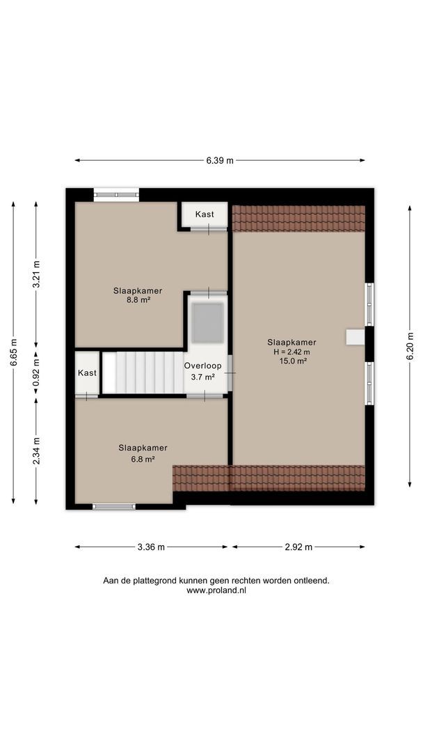 Reeweg 15, Schiermonnikoog plattegrond-1