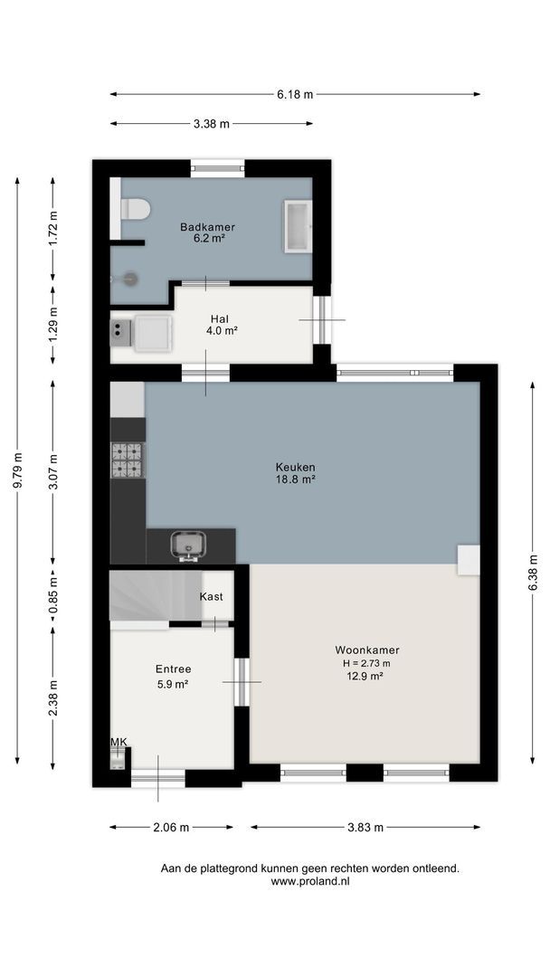 Reeweg 15, Schiermonnikoog plattegrond-0
