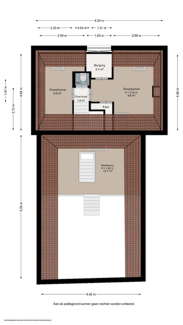 Achterwei 21, Ie plattegrond-1