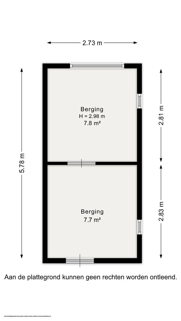 Achterwei 21, Ie plattegrond-3