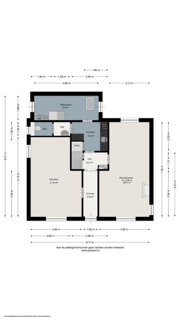 Reeweg 6, Schiermonnikoog plattegrond-0